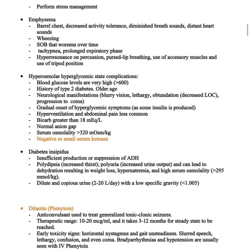 NCLEX STUDY GUIDE 63 Pages